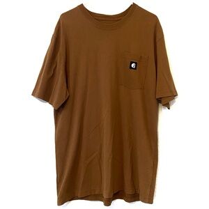 Hurley Short Sleeve Shirt Brown Size XL